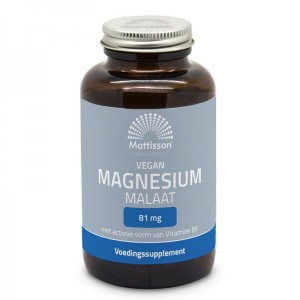 Vegan Magnesium Malate 81 мг 90 капсули | Mattisson Healthstyle