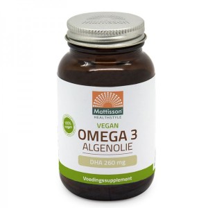 Vegan Omega-3 from Algae 60 капсули | Mattisson Healthstyle