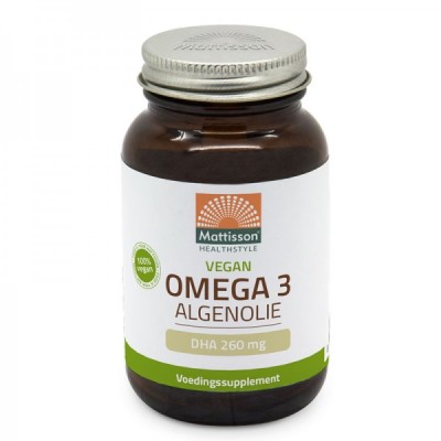 Vegan Omega-3 from Algae 60 капсули | Mattisson Healthstyle