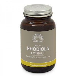 Vegan Rhodiola Extract 60 капсули | Mattisson Healthstyle