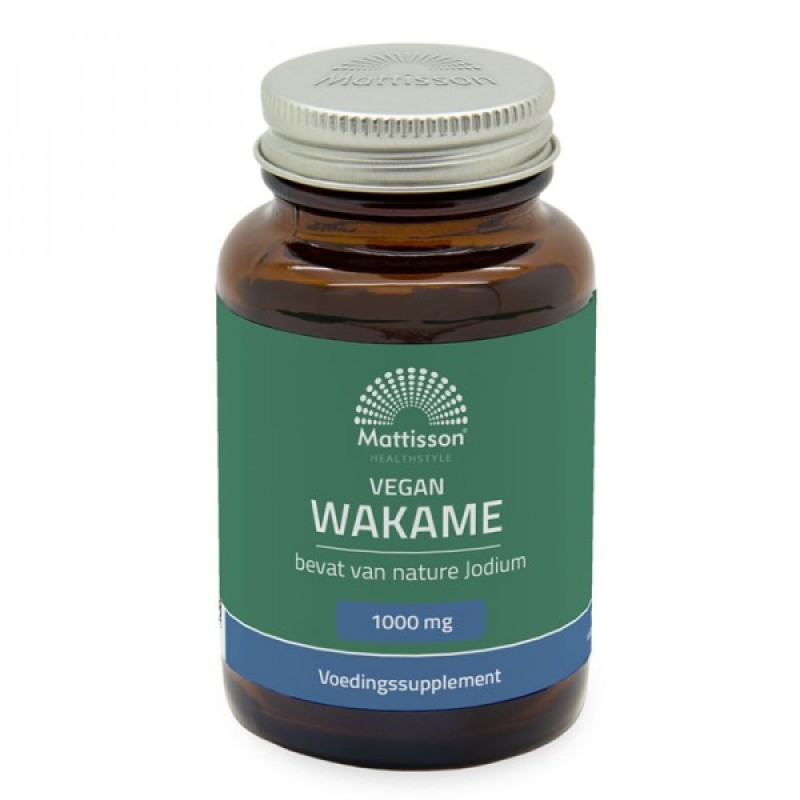 Vegan Wakame 1000 мг 60 капсули | Mattisson Healthstyle