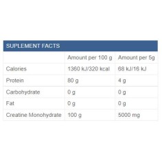 100% Micronized Creatine Monohydrate - 500 г | MAXXWIN