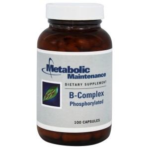 B-Complex Phosphorylated 100 Capsules Metabolic Maintenance B-Complex Phosphorylated 100 Capsules Metabolic Maintenance