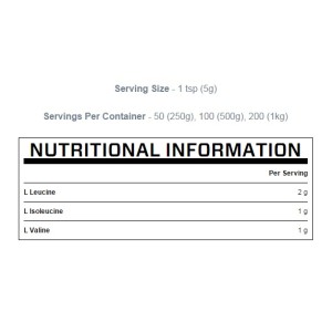 BCAA Unflavoured на прах 1000 гр | MYPROTEIN