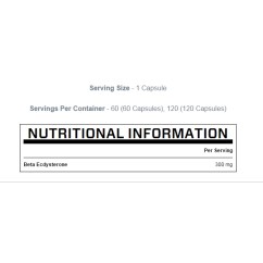 Beta Ecdysterone 60 капсули I MYPROTEIN Beta Ecdysterone 60 капсули I MYPROTEINПроявява антиоксидантни свойства
Увеличава силата и издръжливостта
Намалява мазнините
Стабилизира клетъчните мембрани
Понижава нивото на захар в кръвта
Усилва Beta Ecdysterone 60 капсули I MYPROTEIN Проявява антиоксидантни свойства Увеличава силата и издръжливостта Намалява мазнините Стабилизира клетъчните мембрани Понижава нивото на захар в кръвта Усилва Beta Ecdysterone 60 капсули I MYPROTEIN Проявява антиокс