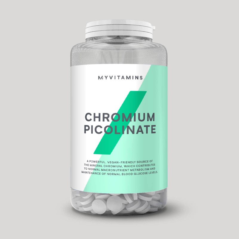Хром Chromium Picolinate 200mcg 180 таблетки | Myprotein 