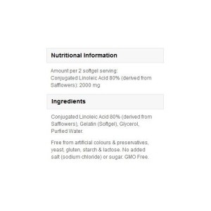 Конюгирана линоленова киселина (CLA) 1000 мг 180 дражета | Myprotein 
