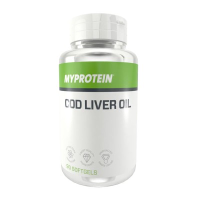 Масло от черен дроб на треска (Cod Liver Oil) 1000мг 90 капсули | Myprotein Макар и малко по-подценено в сравнение с повечето хранителни добавки, маслото от черен дроб на треска има изключително важни и полезни функци Масло от черен дроб на треска (Cod Li