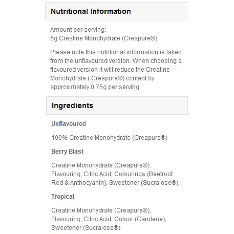 Creapure Creatine Monohydrate 250 гр | MyProtein Creapure Creatine Monohydrate 250 гр | MYPROTEINНай-чистата форма на Креатин Монохидрат
Повишава мускулната мощ и сила
Увеличава издържливостта
Дава енергията
Намалява времето за възстановява Creapure Creatine Monohydrate 250 гр | MYPROTEIN Най-чистата форма на Креатин Монохидрат Повишава мускулната мощ и сила Увеличава издържливостта Дава енергията Намалява времето за възстановяване Creapure Creatine Monohydrate 250 гр | MYPROTEIN Най-чистата