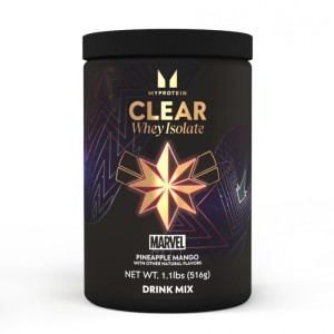 Clear Whey Isolate Marvel - Captain Marvel - Протеин Изолат - Ананас и манго | 516g Clear Whey Isolate Marvel - Captain Marvel - Протеин Изолат - Ананас и манго | 516g