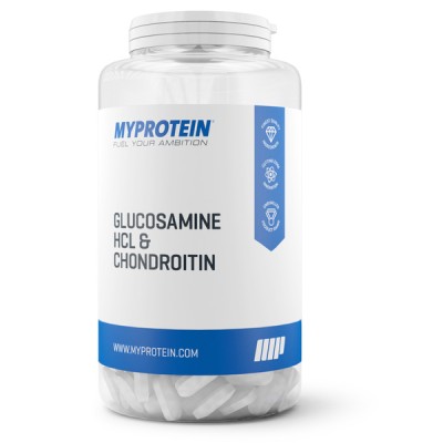 Glucosamine HCL & Chondroitin 120 таблетки I MYPROTEIN Регулира обменните процеси в ставите Поддържа водния баланс в хрущялите Против разрушаване на хрущялна тъкан За активни спортисти Подхранва сух Glucosamine HCL & Chondroitin 120 таблетки I MYP