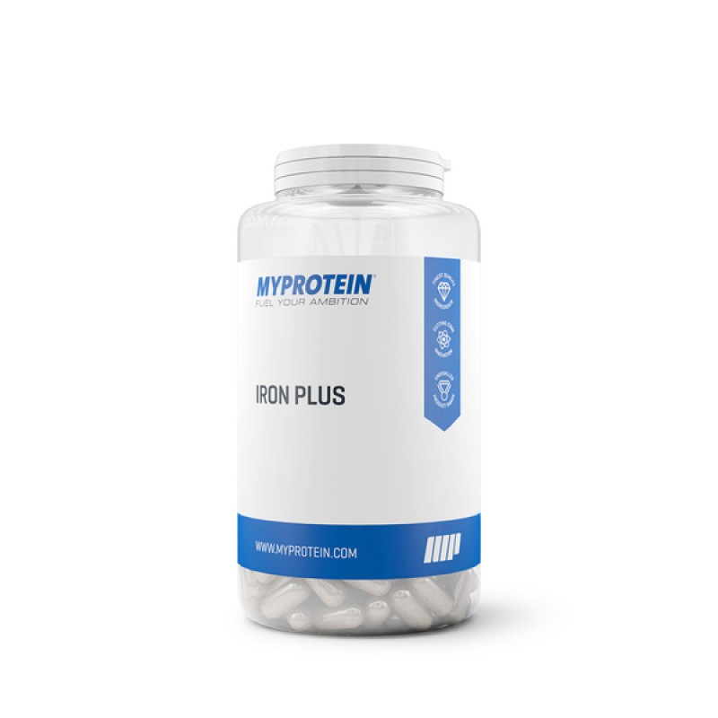 Iron plus Folic Acid 30 таблетки Myprotein