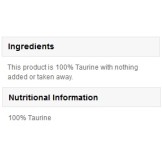 Таурин на прах 250 гр | MYPROTEIN