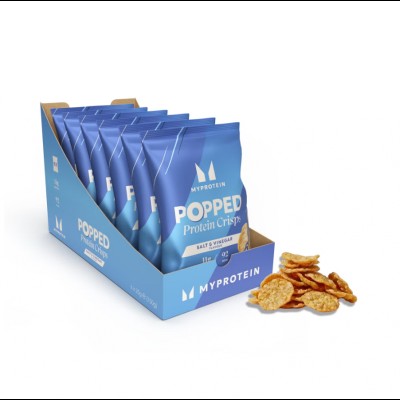 Popped Protein Crisps - Протеинов Чипс - Сметана с копър | 25g