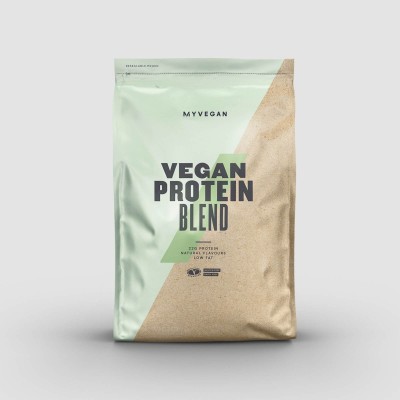 Вегетариански протеин Vegan Blend 1/2.5 кг | MYPROTEIN Подходящ за вегани Над 22 г протеин за една доза Пълен профил аминокиселина Растителни източници: кафяв ориз, грах и конопен протеин  Вегетариански протеин Vegan Blend 1/2.5 кг | MYPROTEIN Подходящ за
