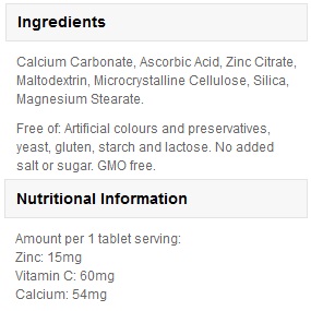 Цинк (Zinc) 90 таблетки | Myprotein 