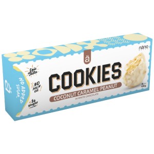Cookies | Low Sugar & No Palm Oil Кокос и Карамел 128 грама Cookies | Low Sugar & No Palm Oil Кокос и Карамел 128 грама
