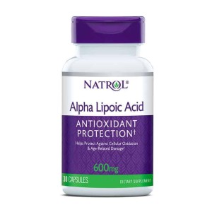 Alpha Lipoic Acid 600 мг 30 капсули | Natrol Alpha Lipoic Acid 600 мг 30 капсули | Natrol