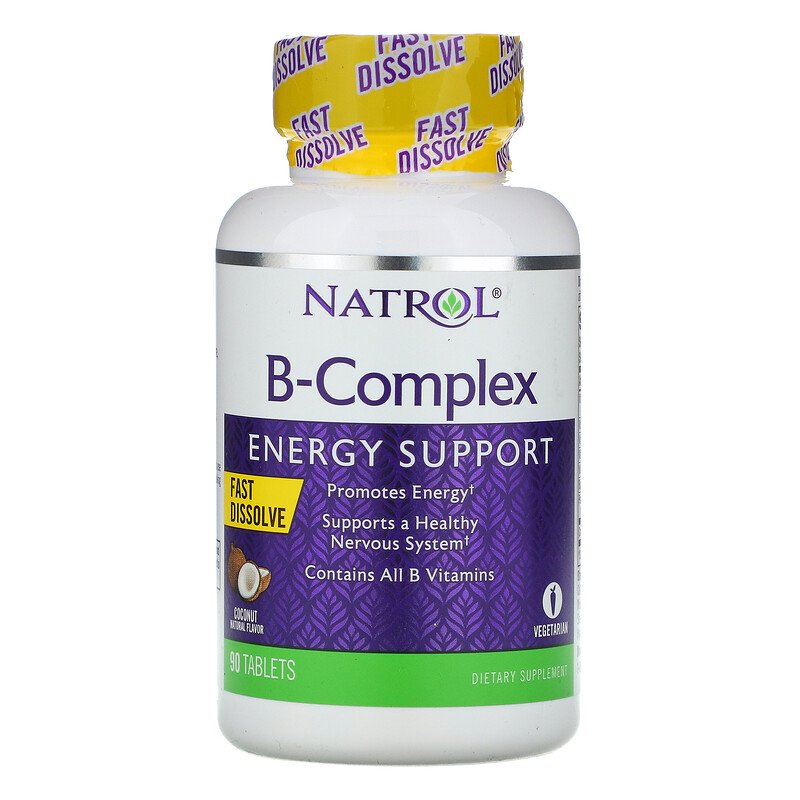 B-Complex Fast Dissolve 90 таблетки | Natrol          