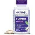 B-Complex Fast Dissolve 90 таблетки | Natrol   Стимулира мозъчната дейност Предпазва от гъбични инфекции Подпомага процеса на отслабване Предпазва от стрес и повишава настроението Пр B-Complex Fast Dissolve 90 таблетки | Natrol   Стимулира мозъчната дейно