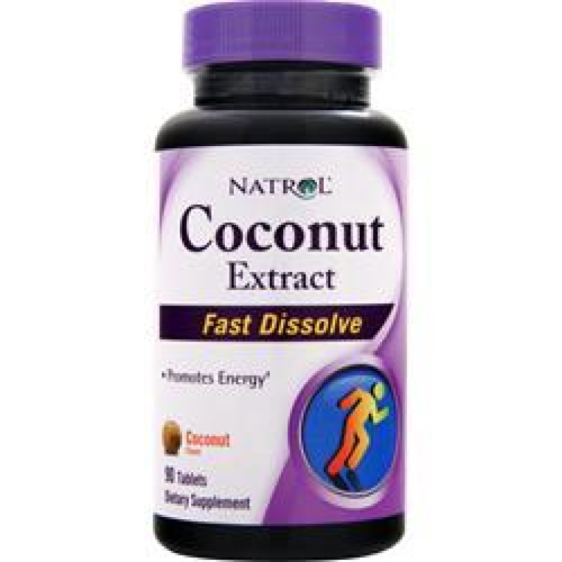 Екстракт от кокос Fast Dissolve 90 таблекти | Natrol