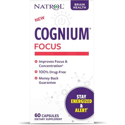Cognium Focus 60 капсули | Natrol