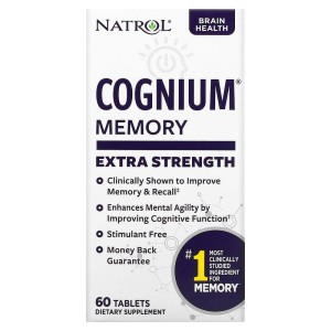 Cognium Memory Extra Strength 60 таблетки | Natrol