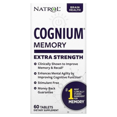Cognium Memory Extra Strength 60 таблетки | Natrol