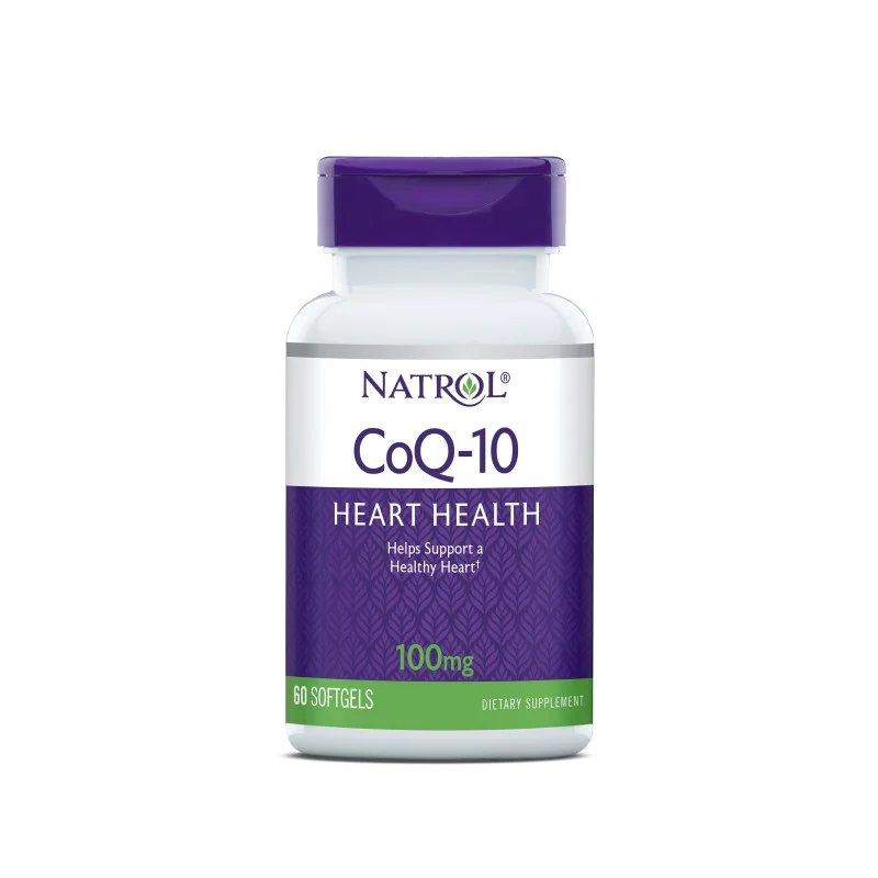 Коензим Q-10 100 мг 60 гел капсули | Natrol