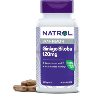 Ginkgo Biloba 120 мг 60 капсули | Natrol