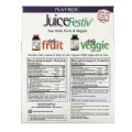 JuiceFestiv (VeggieFestiv + FruitFestiv) 60 + 60 капсули | Natrol Притежава силни антиоксидантни действия Укрепва имунната система Подпомага храносмилателните процеси За детоксикация Намалява телес JuiceFestiv (VeggieFestiv + FruitFestiv) 60 + 60 капсули 