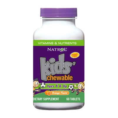 Kids Multivitamins 60 дъвчащи таблетки | Natrol Всички важни за развитието на детето елементи Оптимална и регулирана смес от важни съставки за детското здраве За правилен растеж и развитие на малкото чове Kids Multivitamins 60 дъвчащи таблетки | Natrol Вс
