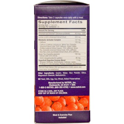 Lychee Fruit Diet (Личи) 60 капсули | Natrol Lychee Fruit Diet (Личи) 60 капсули | NatrolИзгаря калориите и стимулира метаболизма
Осигурява енергия
Антиоксидантна формула, която редуцира теглото. Lychee Fruit Diet (Личи) 60 капсули | Natrol Изгаря калориите и стимулира метаболизма Осигурява енергия Антиоксидантна формула, която редуцира теглото. Съдържа хром, кофеин, личи екстракт, екстракти о Lychee Fruit Diet (Личи) 60 капсули | Natrol Изгаря ка