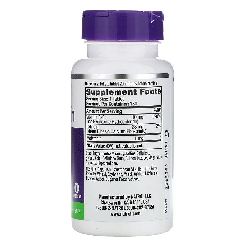 Melatonin 1 мг 180 таблетки | Natrol Melatonin 1 мг 180 таблетки | NatrolЗа здрав сън, без непрестанни пробуждания
За успешно и бързо заспиване вечер
За добра почивка нощем и добро възстановяване на силите
За подобряване качеството на съня и Melatonin 1 мг 180 таблетки | Natrol За здрав сън, без непрестанни пробуждания За успешно и бързо заспиване вечер За добра почивка нощем и добро възстановяване на силите За подобряване качеството на съня и Melatonin 1 мг 180 таблетки | Natrol За здрав сън