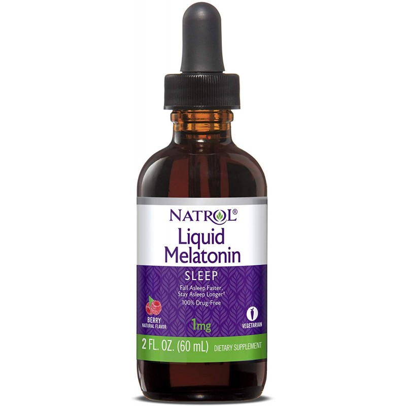Melatonin Liquid 1 мг 60 мл | Natrol