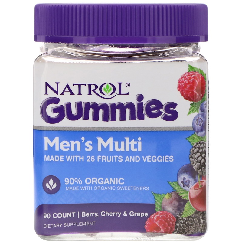 Men's Multi Gummies 90 желирани бонбони | Natrol