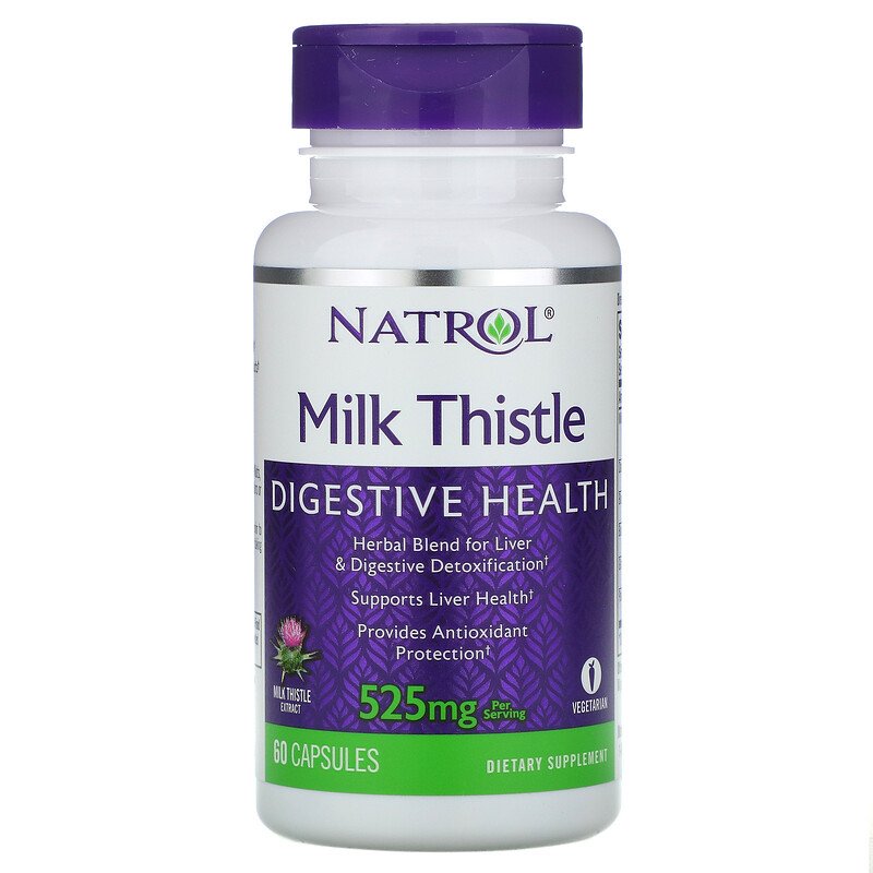 Milk Thistle 525 мг 60 капсули | Natrol