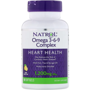 Omega 3-6-9 Complex 90 дражета | Natrol