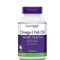 Omega-3 Fish Oil 1200 мг 60 дражета | Natrol Подобрява състоянието на косата, кожата и ноктите Ускорява възстановяването на костна тъкан Общо-укрепващо средство  Срещу чести простуди Стабилизи Omega-3 Fish Oil 1200 мг 60 дражета | Natrol Подобрява състоян