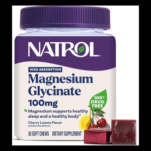 Magnesium Glycinate 100mg Soft Chews - Магнезиев Глицинат - Череша | 30 chews Magnesium Glycinate 100mg Soft Chews - Магнезиев Глицинат - Череша | 30 chews
