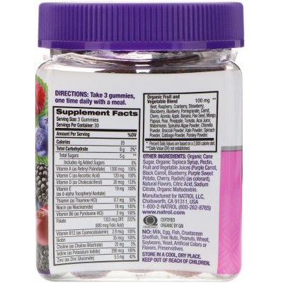 Prenatal Multi Gummies 90 желирани бонбона | Natrol Най-важните полезни елементи за бременността За предотвратяване на различни проблеми както с бременната, така и с нероденото бебе Подпомага развитието на пл Prenatal Multi Gummies 90 желирани бонбона | N