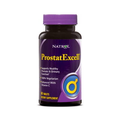 ProstatExcell 60 таблетки | Natrol Подобрява функциите на простатата Подобрява процесите на уриниране Предотвратява простатна хиперплазия Подобрява функциите на надбъбречните жлези Съдейства за по- ProstatExcell 60 таблетки | Natrol Подобрява функциите на