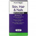 Skin Hair Nails + Collagen 60 капсули | Natrol 