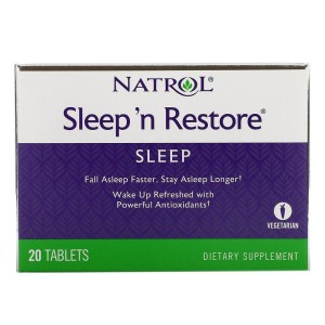 Sleep 'n Restore 20 таблетки | Natrol Sleep 'n Restore 20 таблетки | Natrol