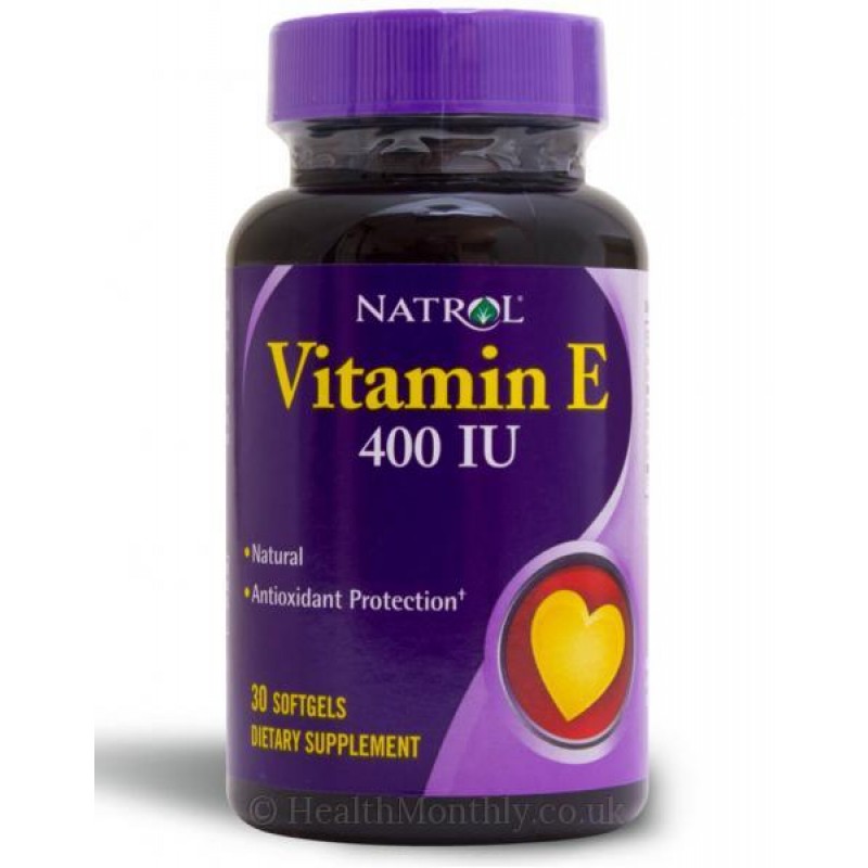 Vitamin E 400 IU 30 дражета | Natrol