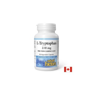 Л-Триптофан, 220 mg, 90 капсули | Natural Factors Л-Триптофан, 220 mg, 90 капсули | Natural Factors