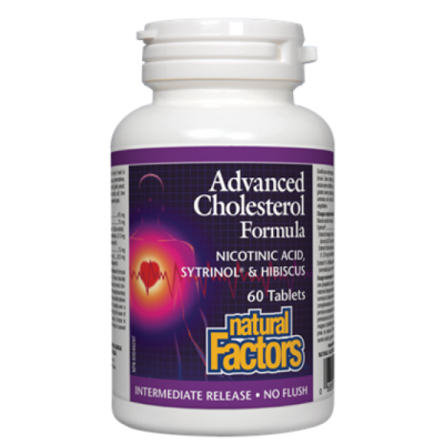 Advanced Cholesterol Formula 613 мг 60 таблетки I Natural Factors Регулатор на холестерола Предпзва от инфаркт и дръги здравословни сърдечни състояния Прочиства всички съдове от застояла холестеролна плака Advanced Cholesterol Formula 613 мг 60 таблетки I