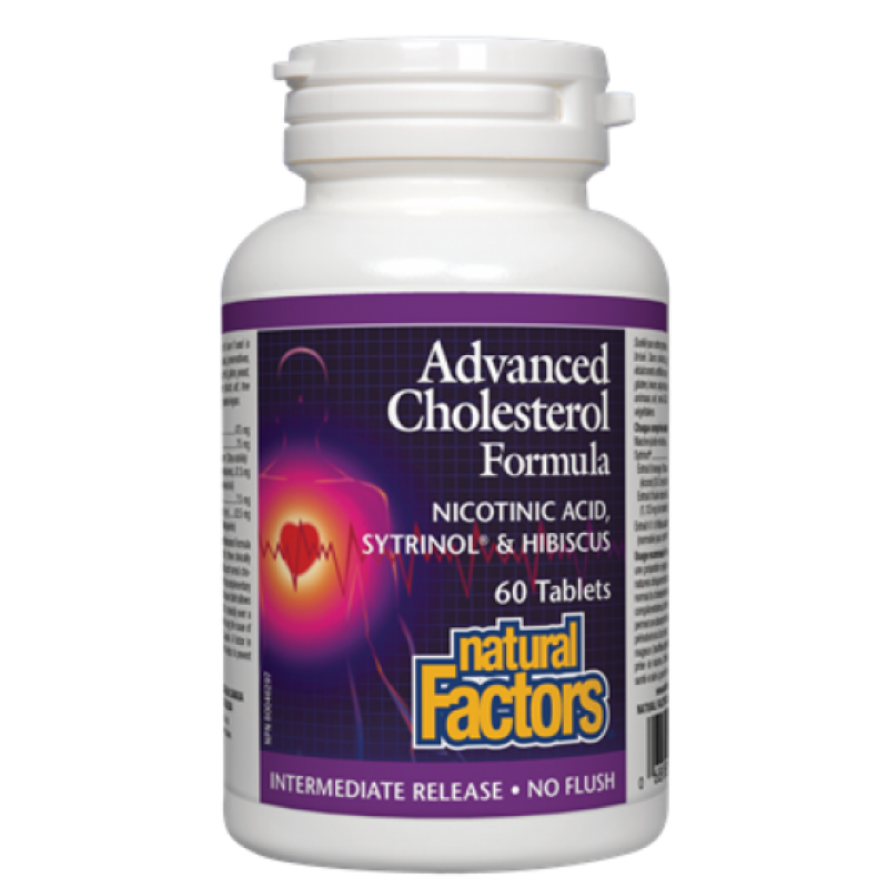 Advanced Cholesterol Formula 613 мг 60 таблетки Natural Factors