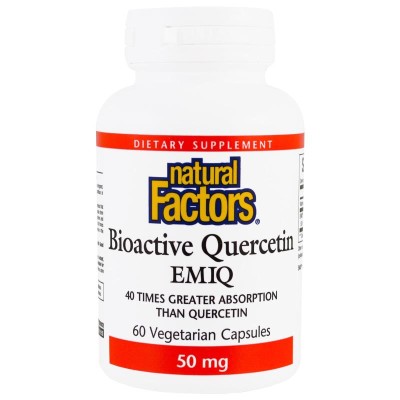 Bioactive Quercetin EMIQ 50 мг 60 капсули Natural Factors Bioactive Quercetin EMIQ 50 мг 60 капсули Natural FactorsПритежава противораков ефект
Бори се с вредните кислородни молекули
Предотвратява и облекчава възпаленията на ставите, особено пр Bioactive Quercetin EMIQ 50 мг 60 капсули Natural Factors Притежава противораков ефект Бори се с вредните кислородни молекули Предотвратява и облекчава възпаленията на ставите, особено при спортистите Пред Bioactive Quercetin EMIQ 50 мг 60 капсули Natural