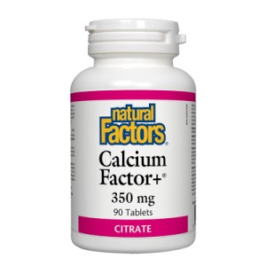 Calcium Factor+ 350 мг 90 таблетки | Natural Factors